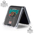 NBA Memphis Grizzlies Hardwood Classics Galaxy Z Flip6 Clear Case